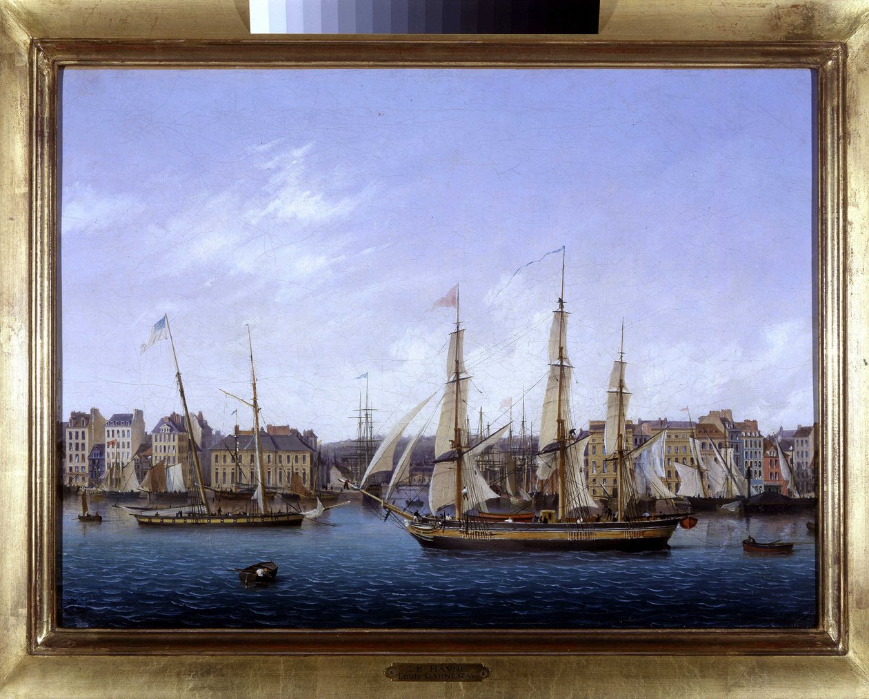 Le port du Havre par Louis Garneray, vers 1820 - Ambroise Louis Garneray