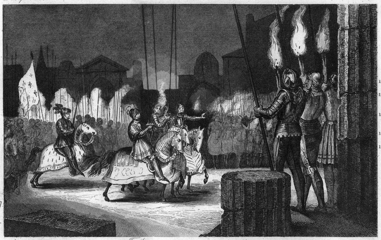 Charles VIII entre à Rome en 1494 pour être déclaré empereur de l