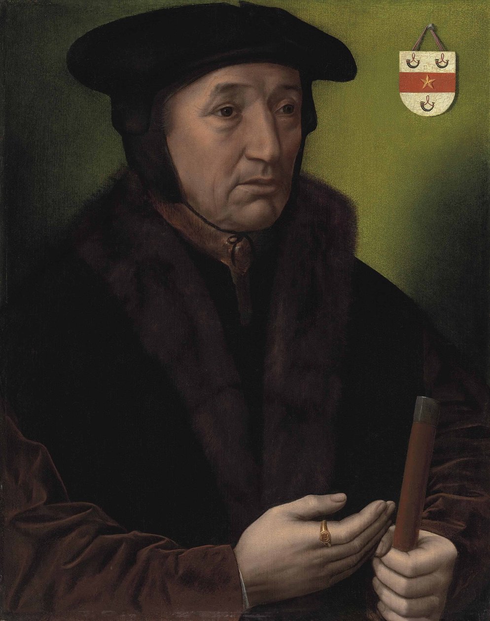 Portrait de Jean Wyts, Watergrave de Malines - Ambrosius Benson