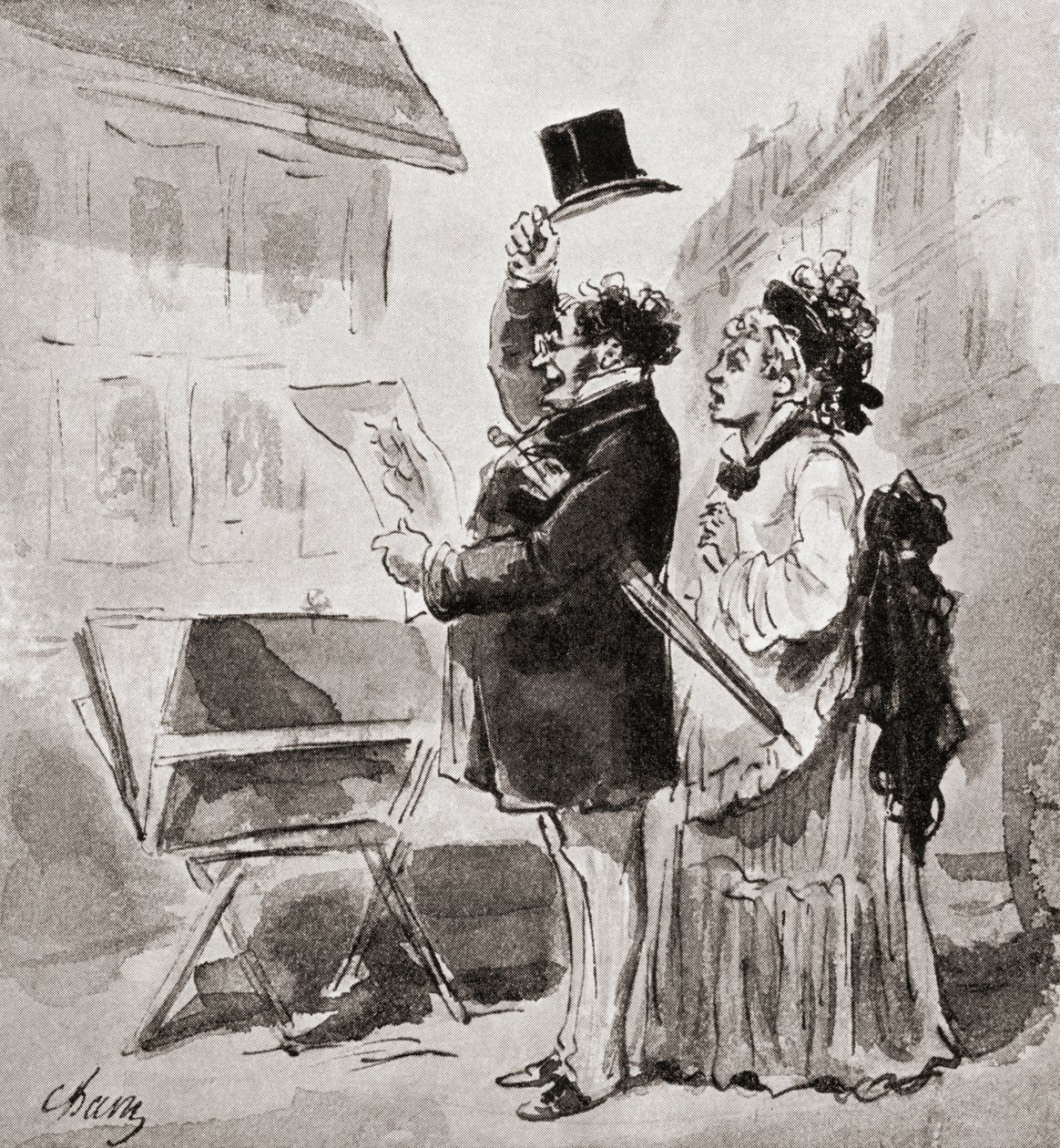 Le Collectionneur Enthousiaste, de The Quest of The Print, publié en 1932 - Amédée de Noé
