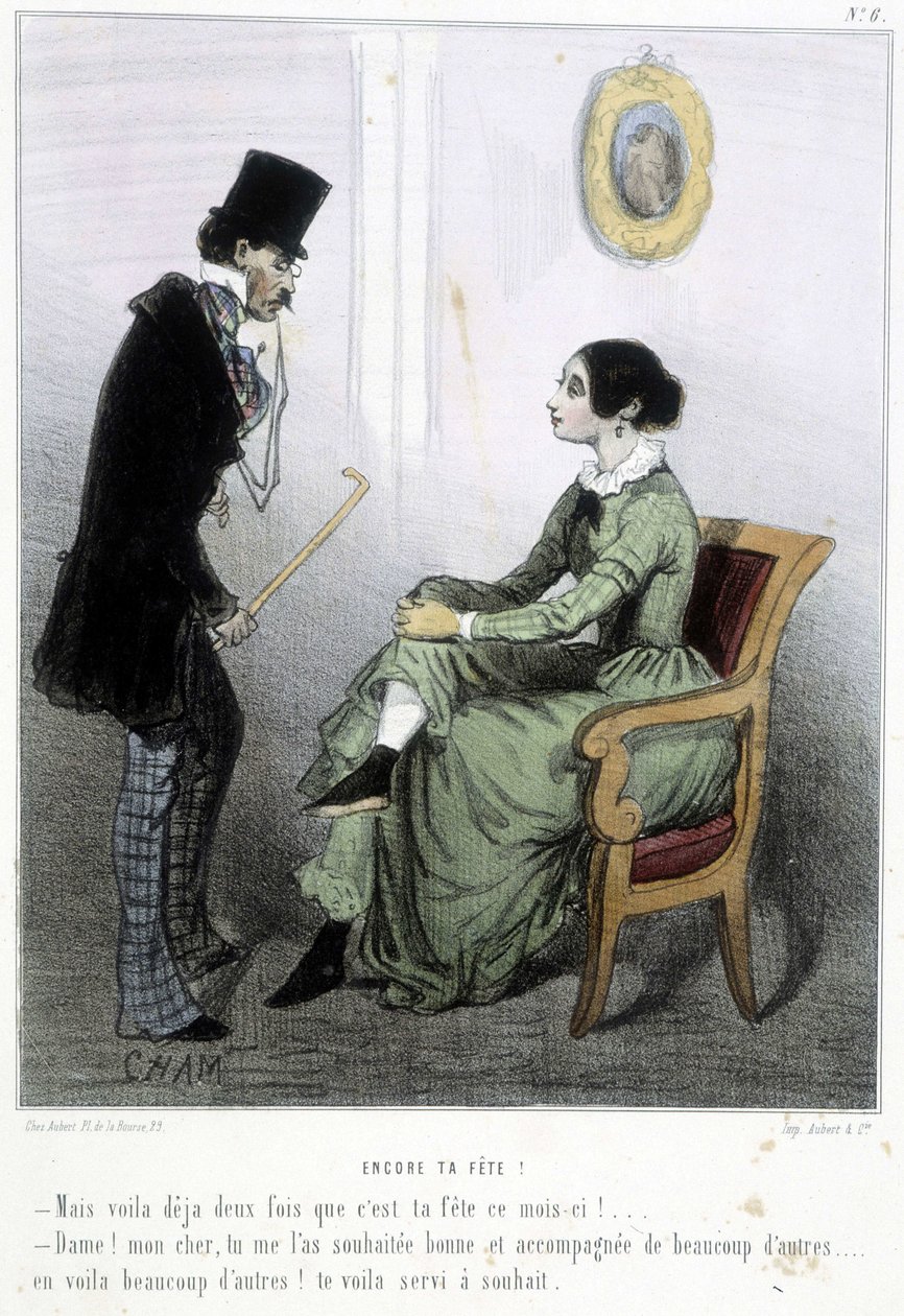 - dans « Madeleines » de Cham, v.1870-1880 - Amédée de Noé