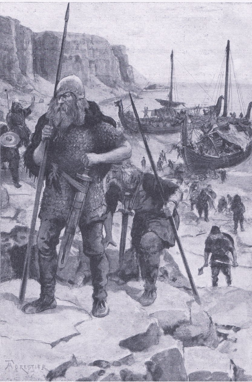 Les Vikings découvrent l