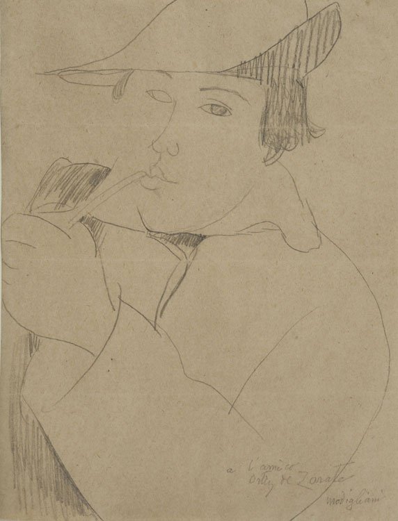 Portrait de Manuel Ortiz de Zarate - Amedeo Modigliani