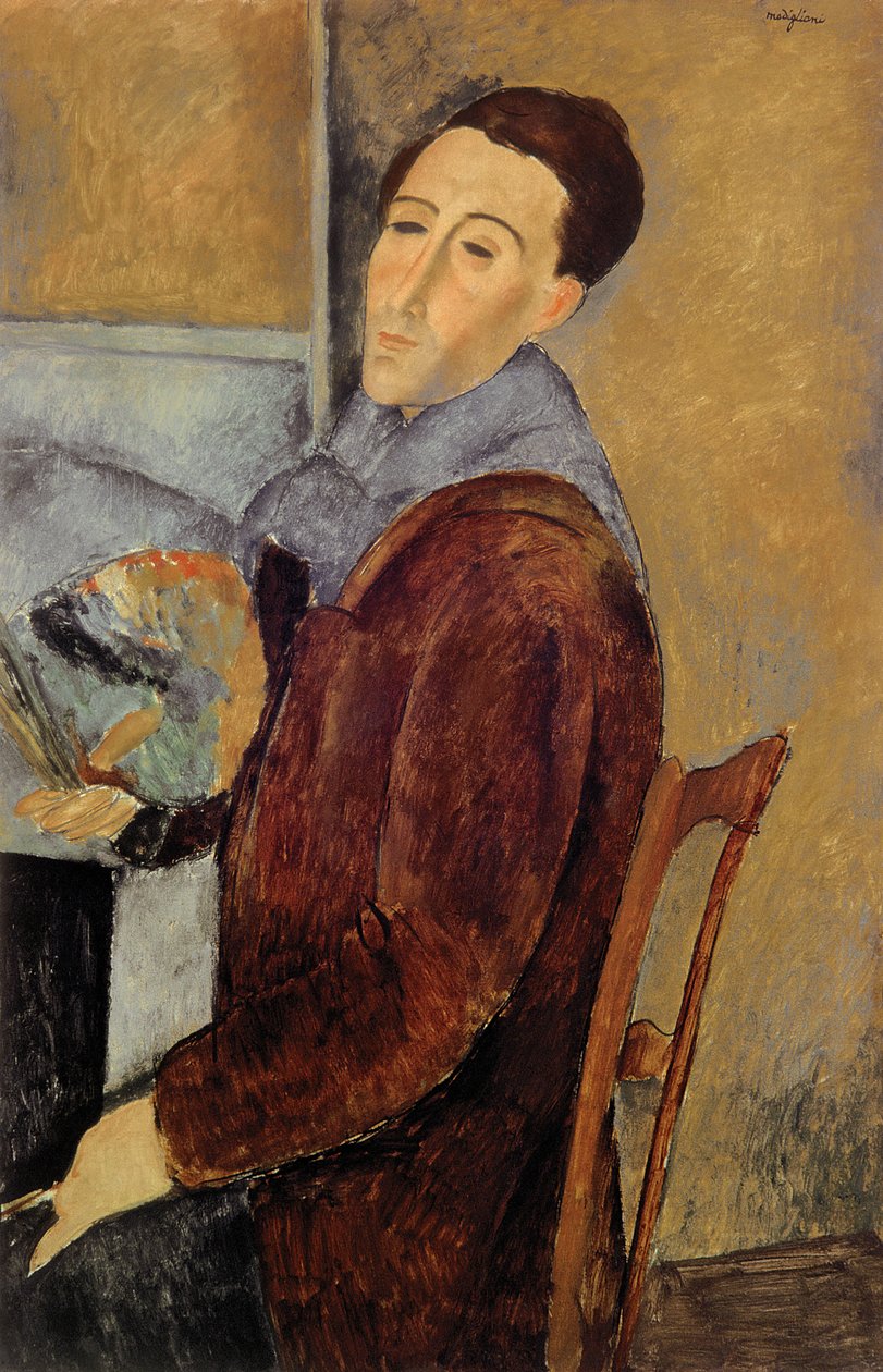 Autoportrait, 1919 - Amedeo Modigliani
