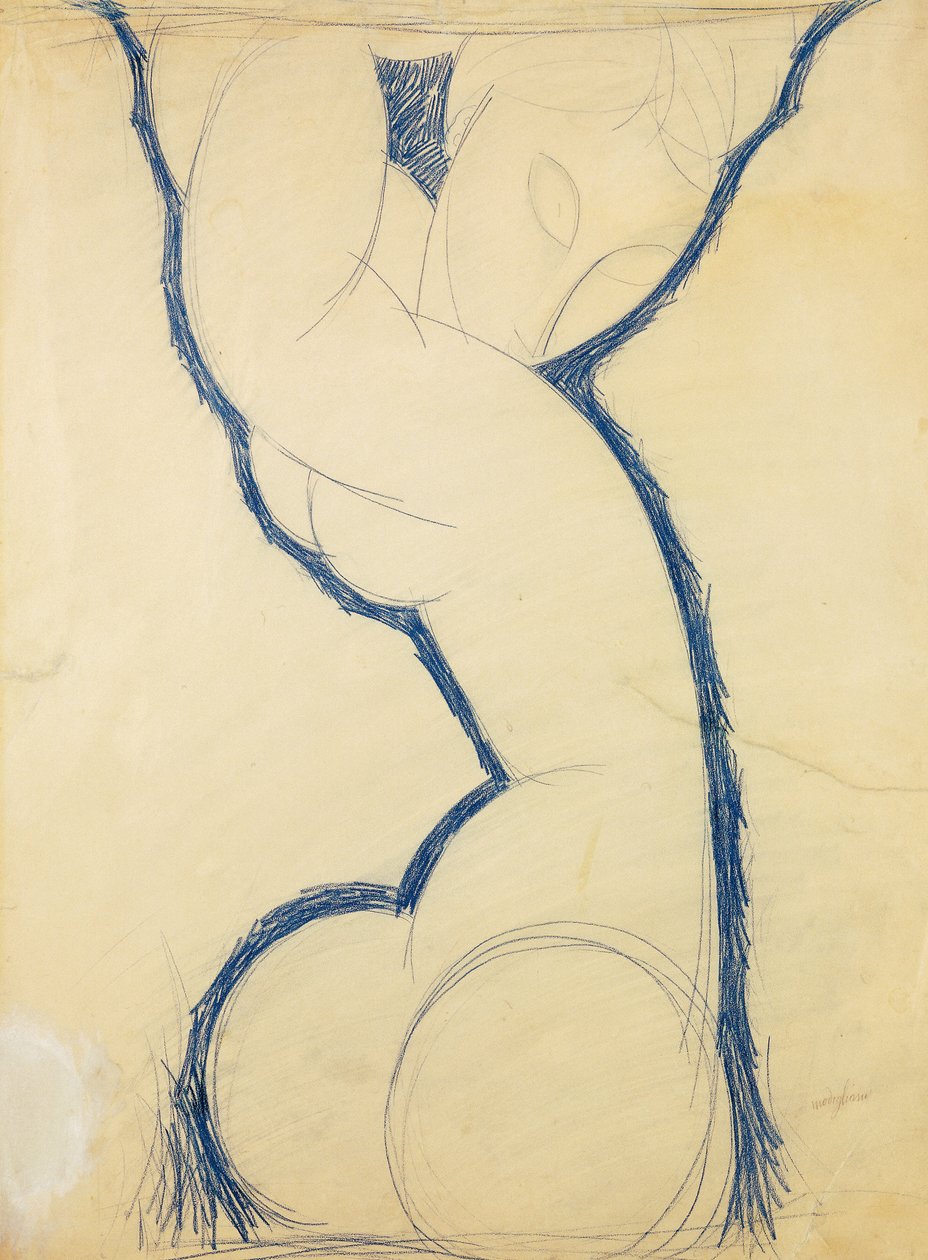 Caryatide - Amedeo Modigliani