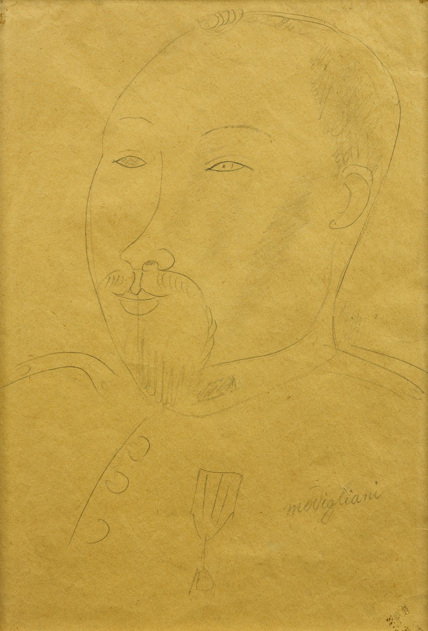 Guillaume Apollinaire en Soldat - Amedeo Modigliani