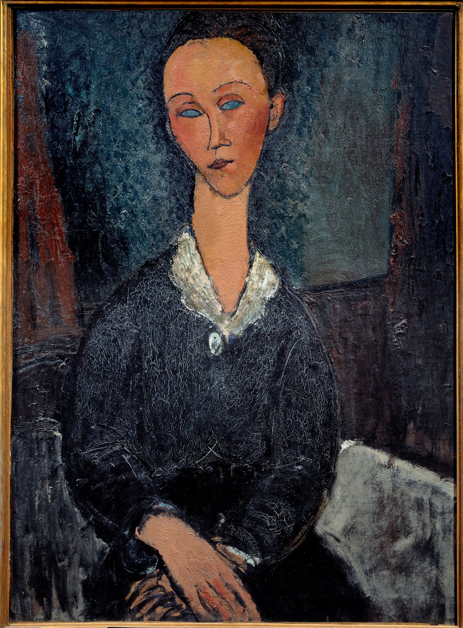 La femme au col blanc - Amedeo Modigliani