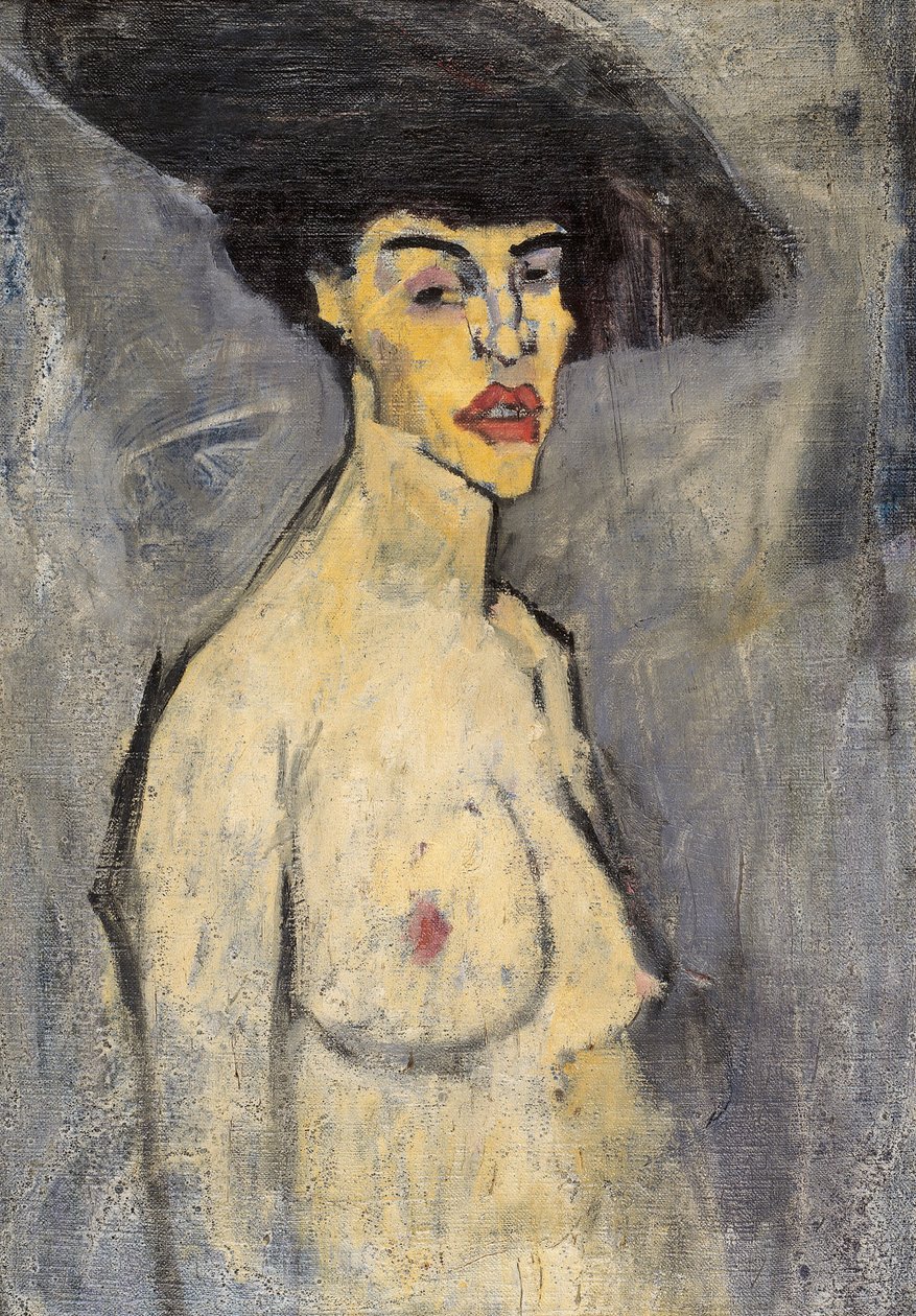 Nu avec un chapeau - Amedeo Modigliani