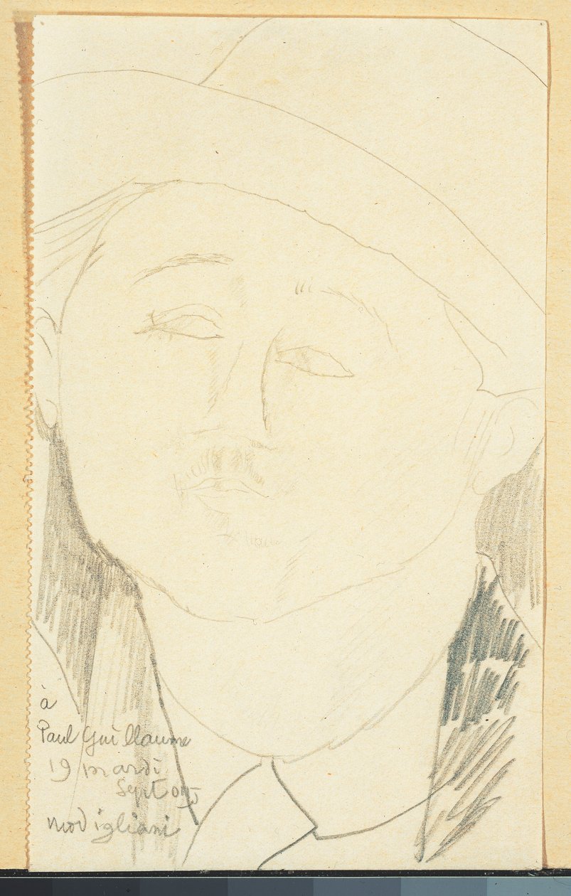 Portrait de Paul Guillaume - Amedeo Modigliani
