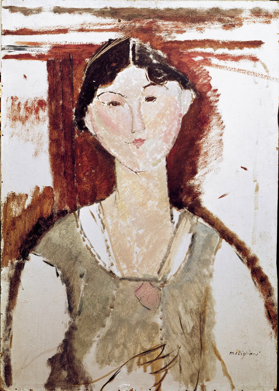 Portrait de Beatrice Hastings - Amedeo Modigliani