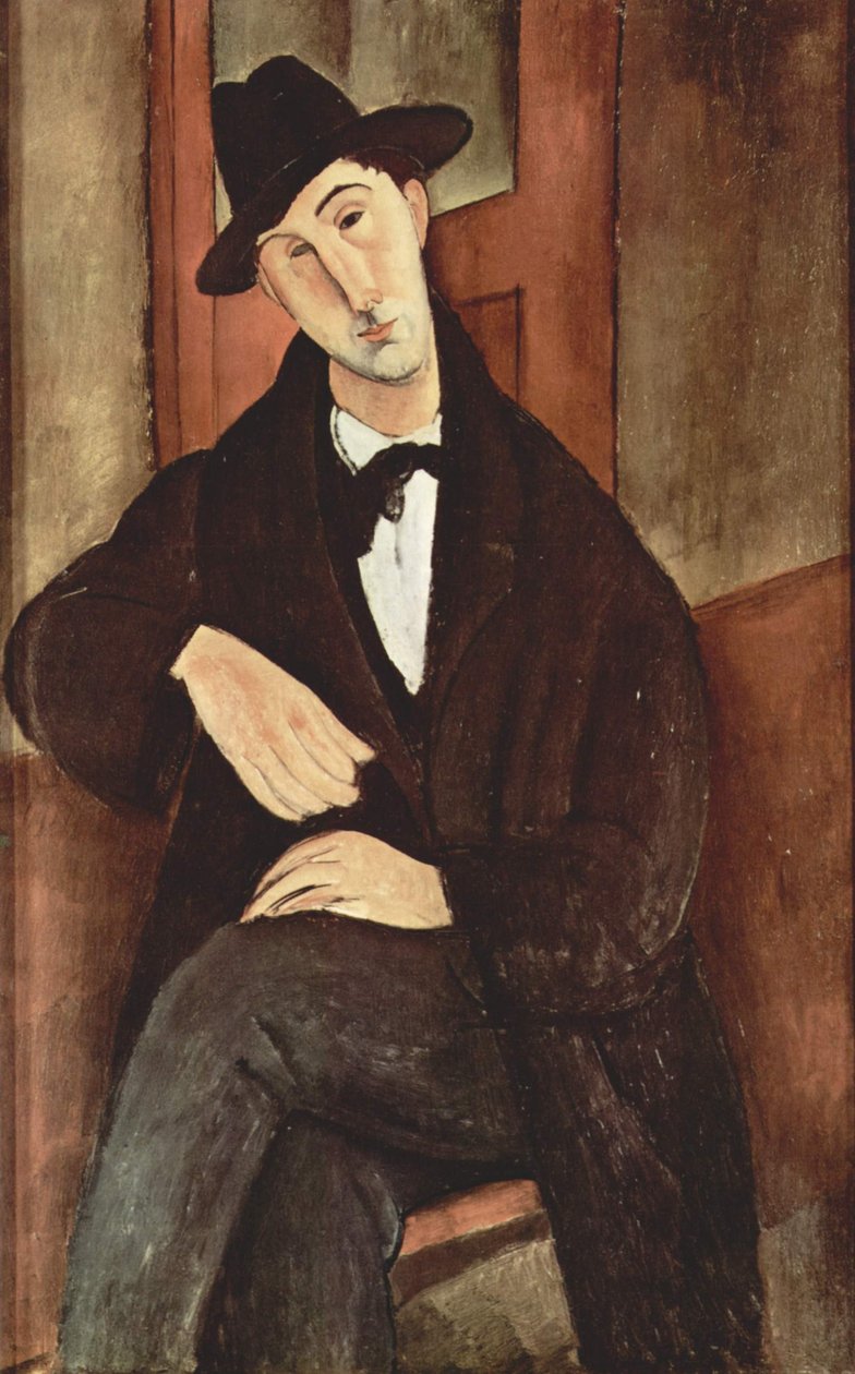Portrait de Mario Varfogli - Amedeo Modigliani