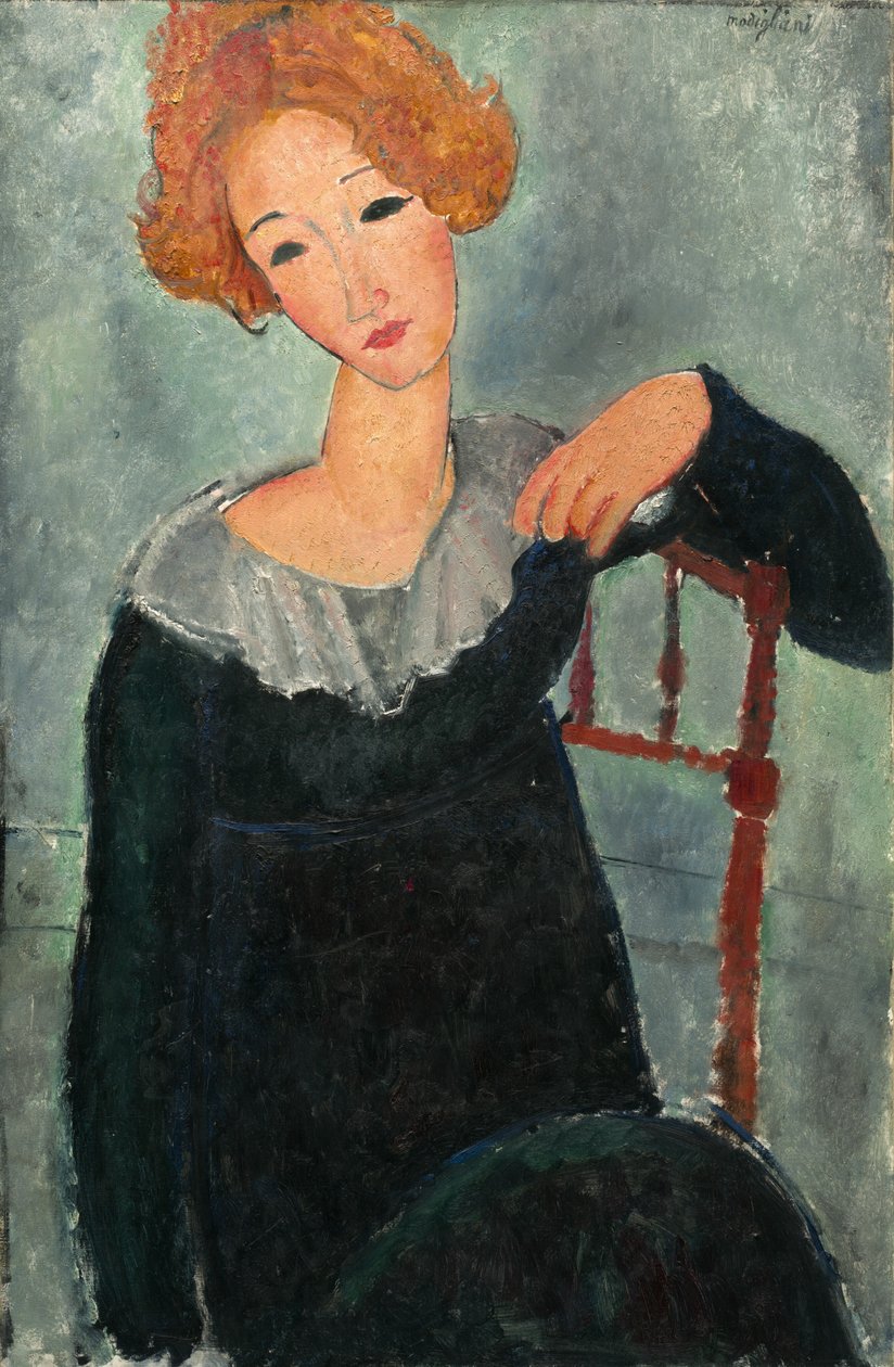 Femme aux cheveux rouges - Amedeo Modigliani
