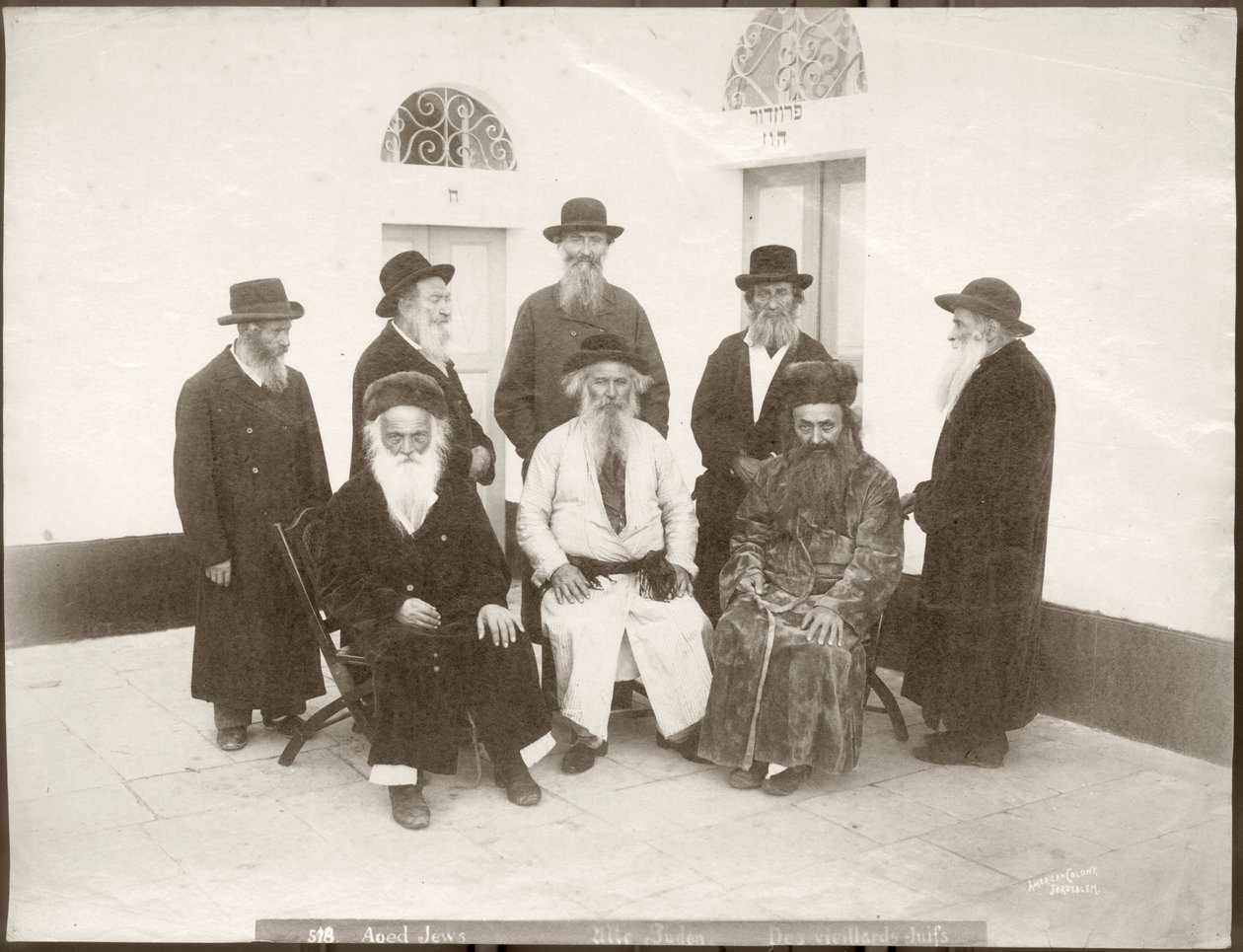 Juifs européens âgés, c.1898-1911 - American Photographer