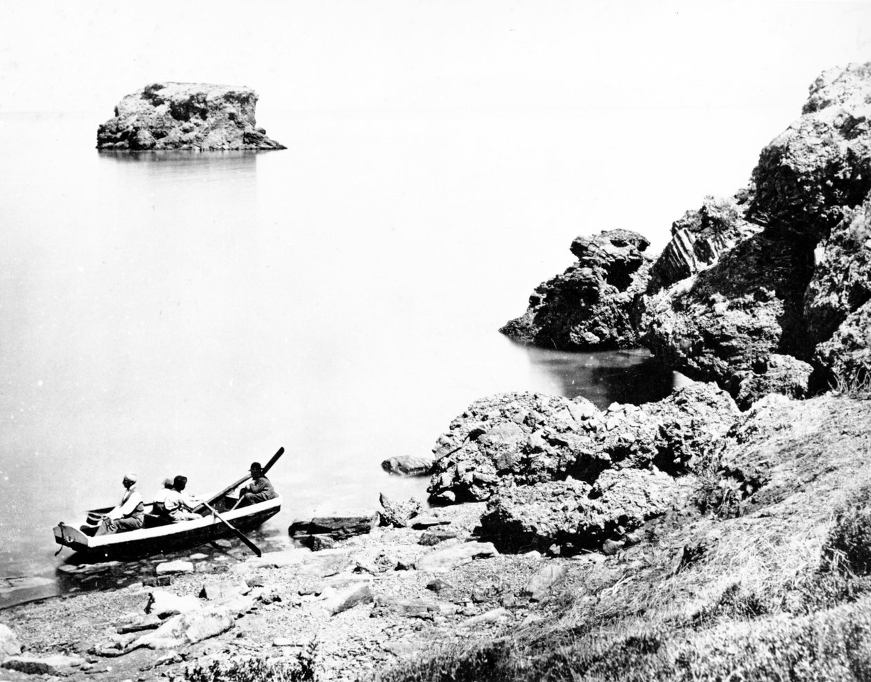 Le Grand Lac Salé, Utah, vers 1870s - American Photographer