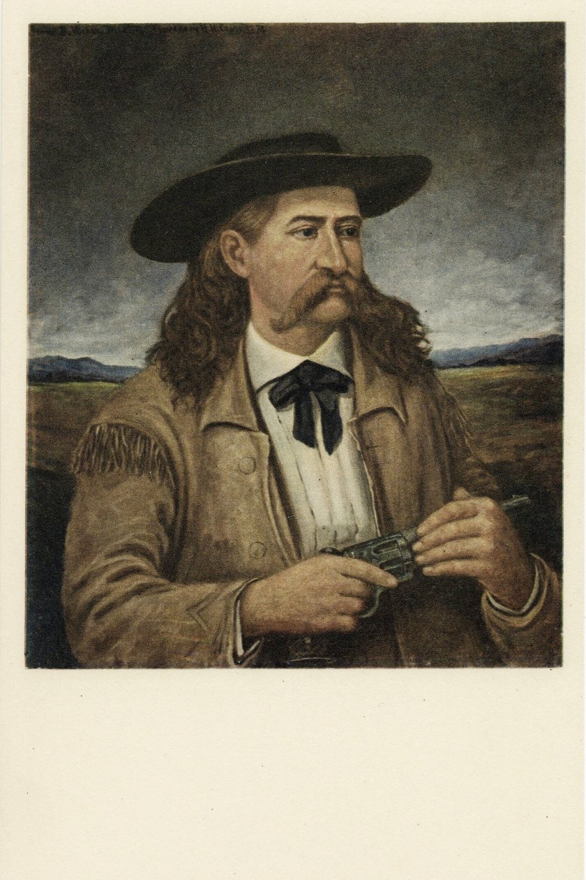 James Butler (Wild Bill) Hickok (1817 - 1876) - American School