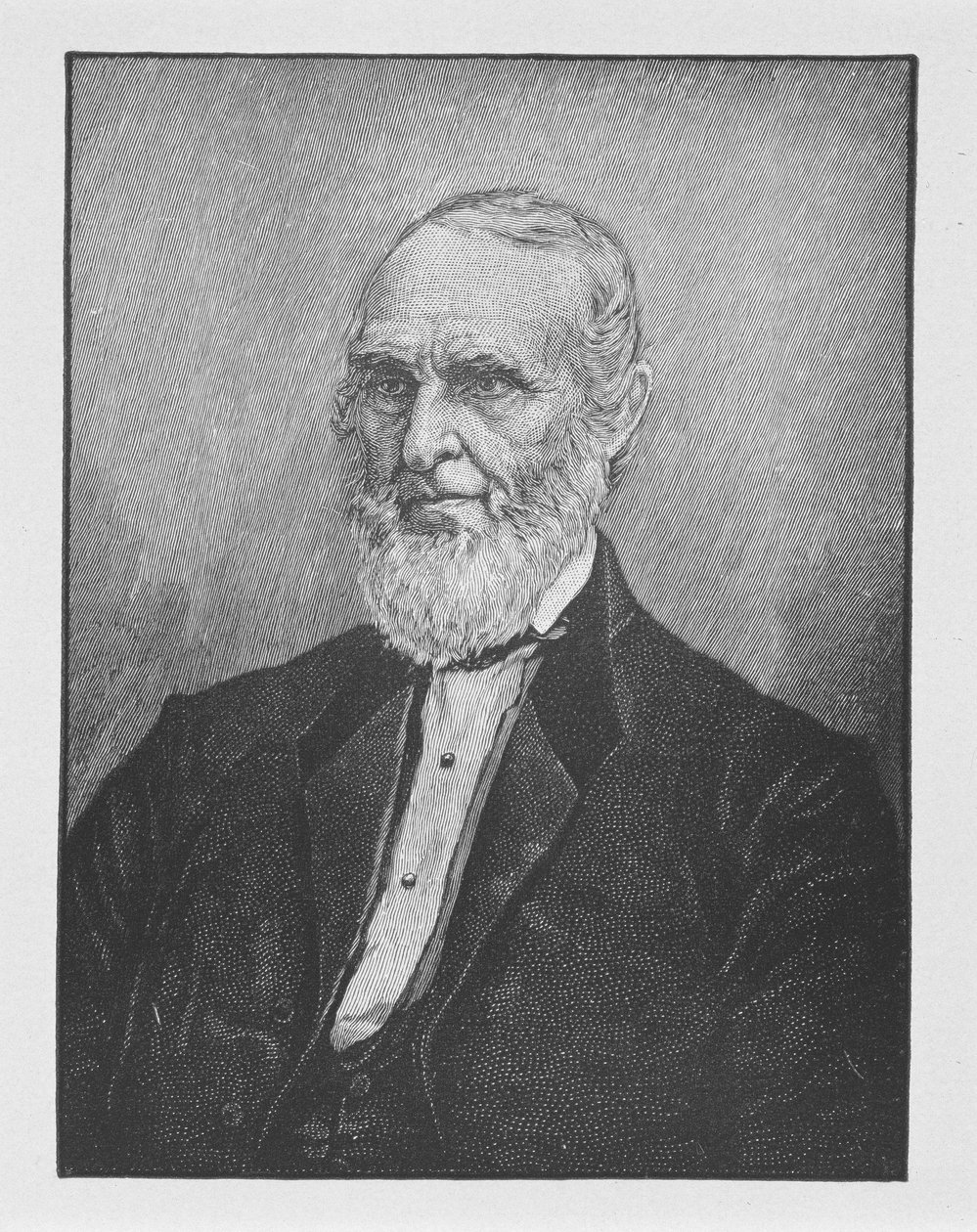 John Greenleaf Whittier (1807-1892) auteur et abolitionniste américain - American School