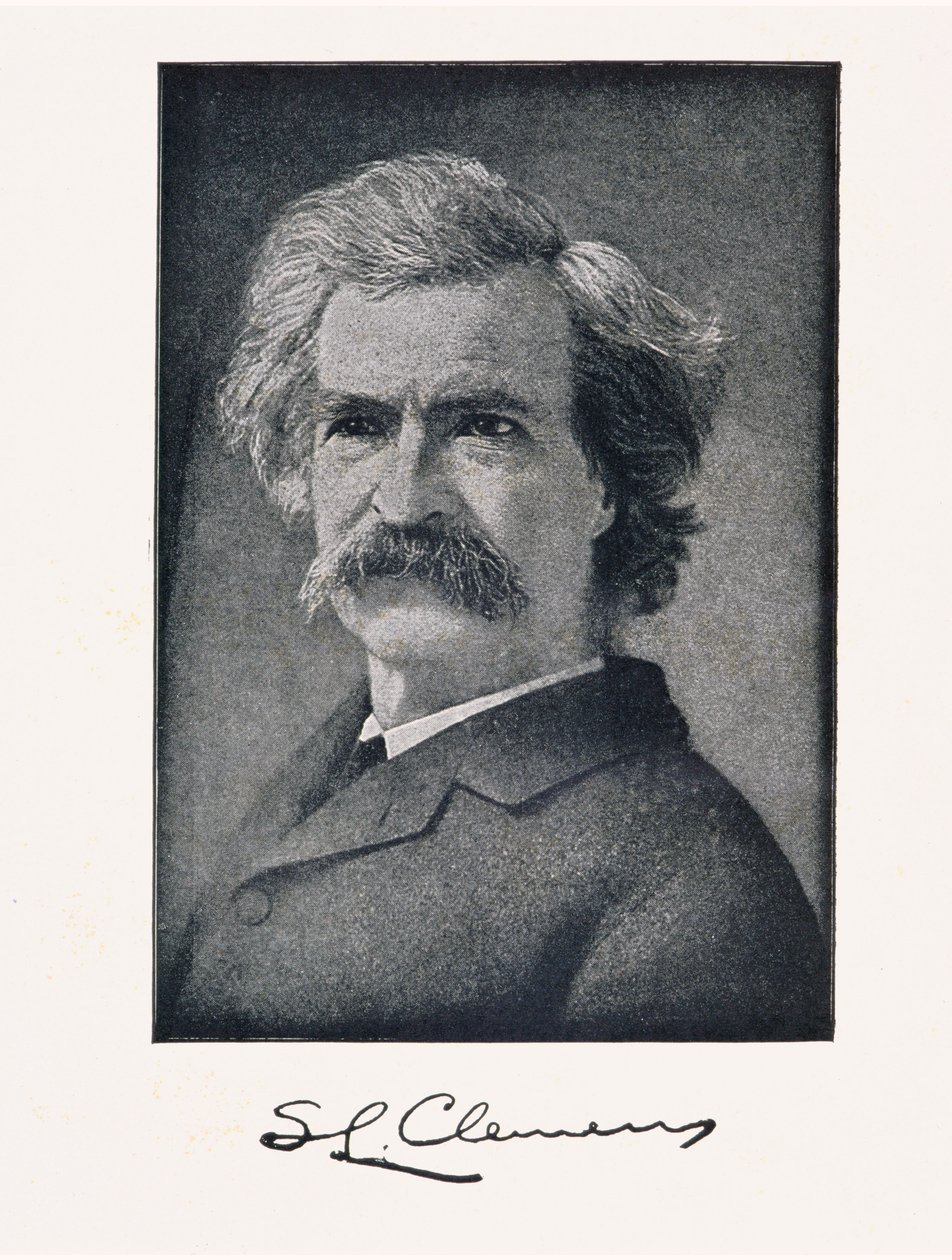 Mark Twain (pseudonyme de Samuel Langhorne Clemens) (1835-1910) - American School