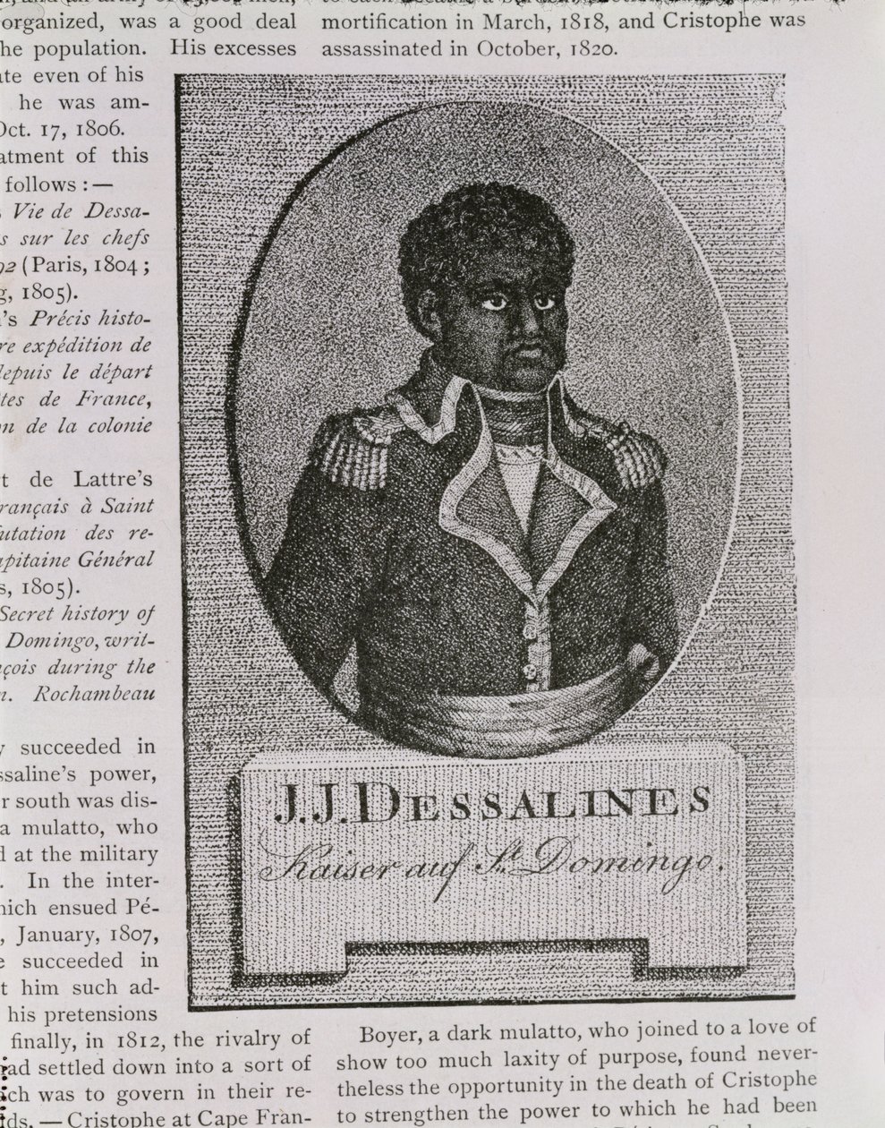 Portrait de Jean-Jacques Dessalines (vers 1758-1806) - American School