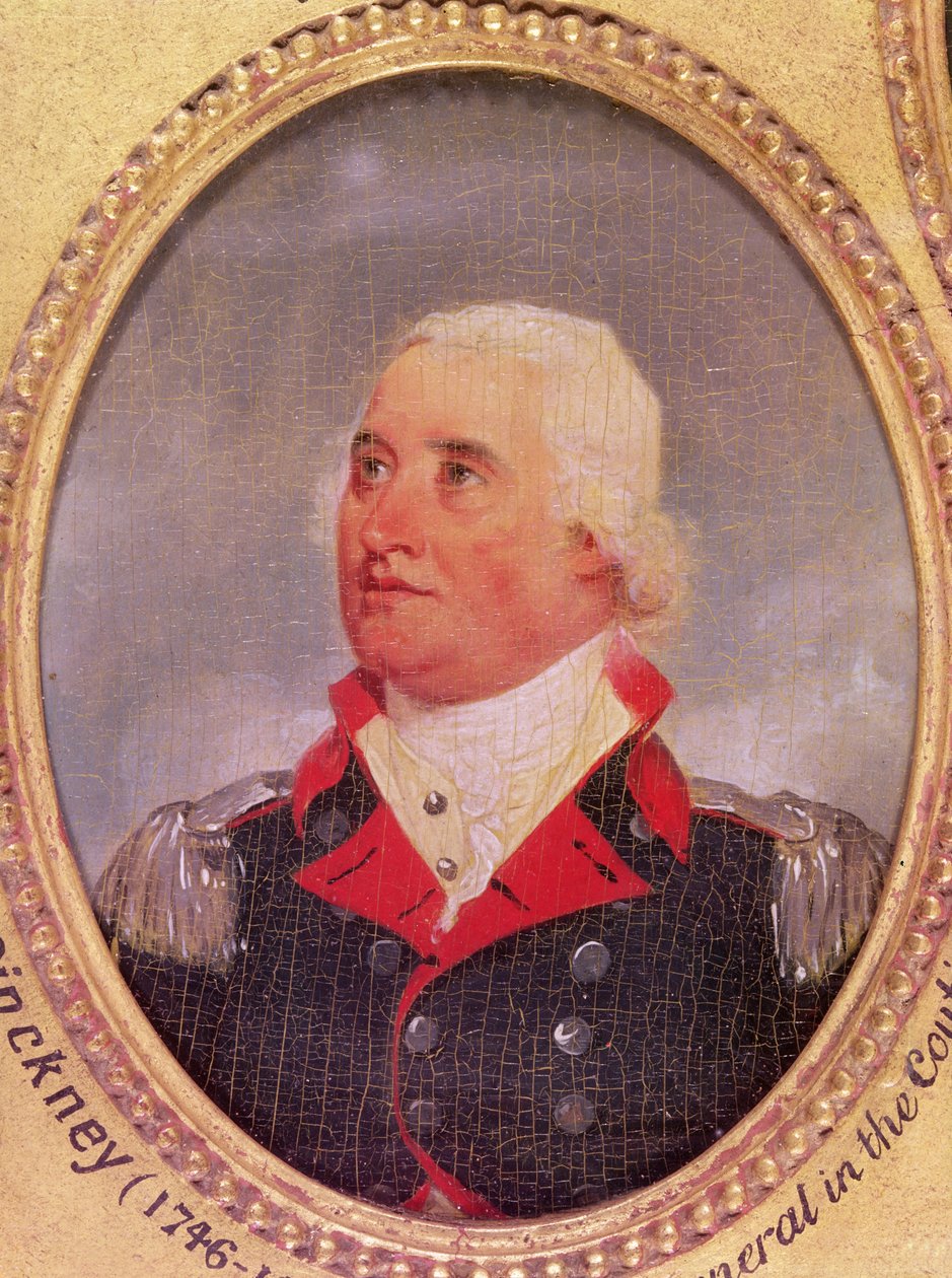 Portrait du Major Général Charles C. Pinckney - American School
