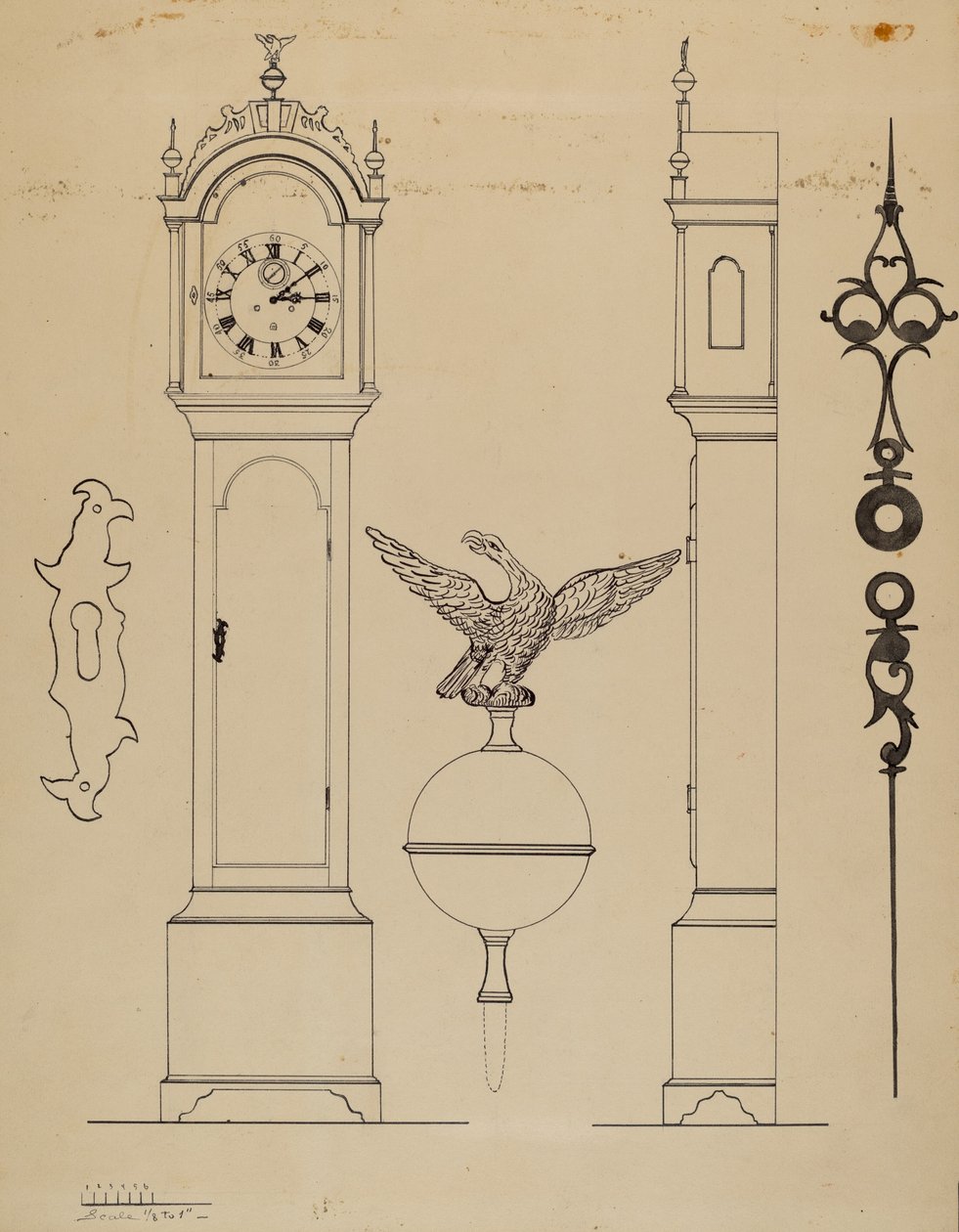 Horloge - American 20th Century