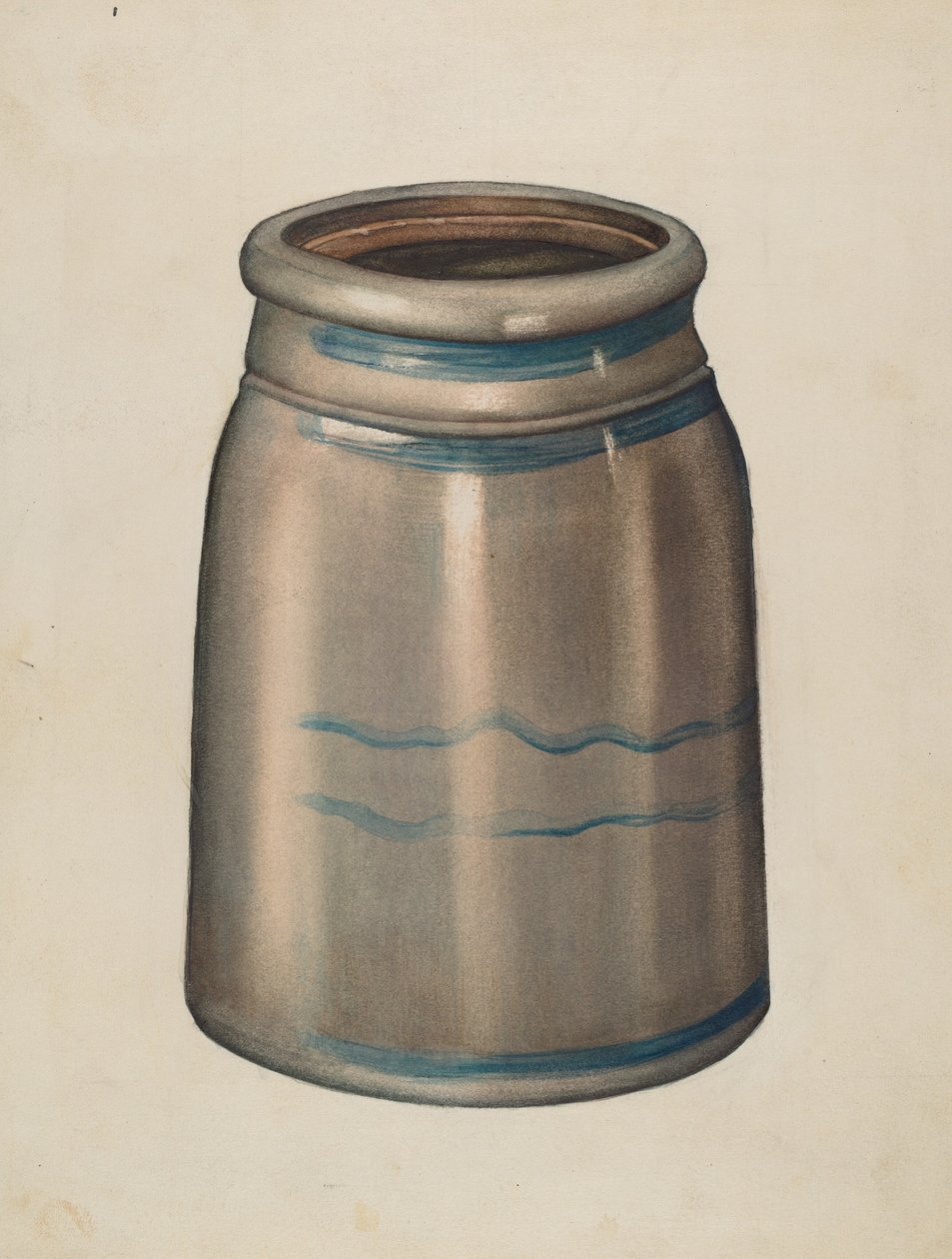 Pot en terre cuite - American 20th Century