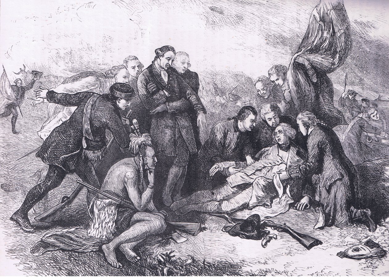 Mort de Wolfe, illustration de l