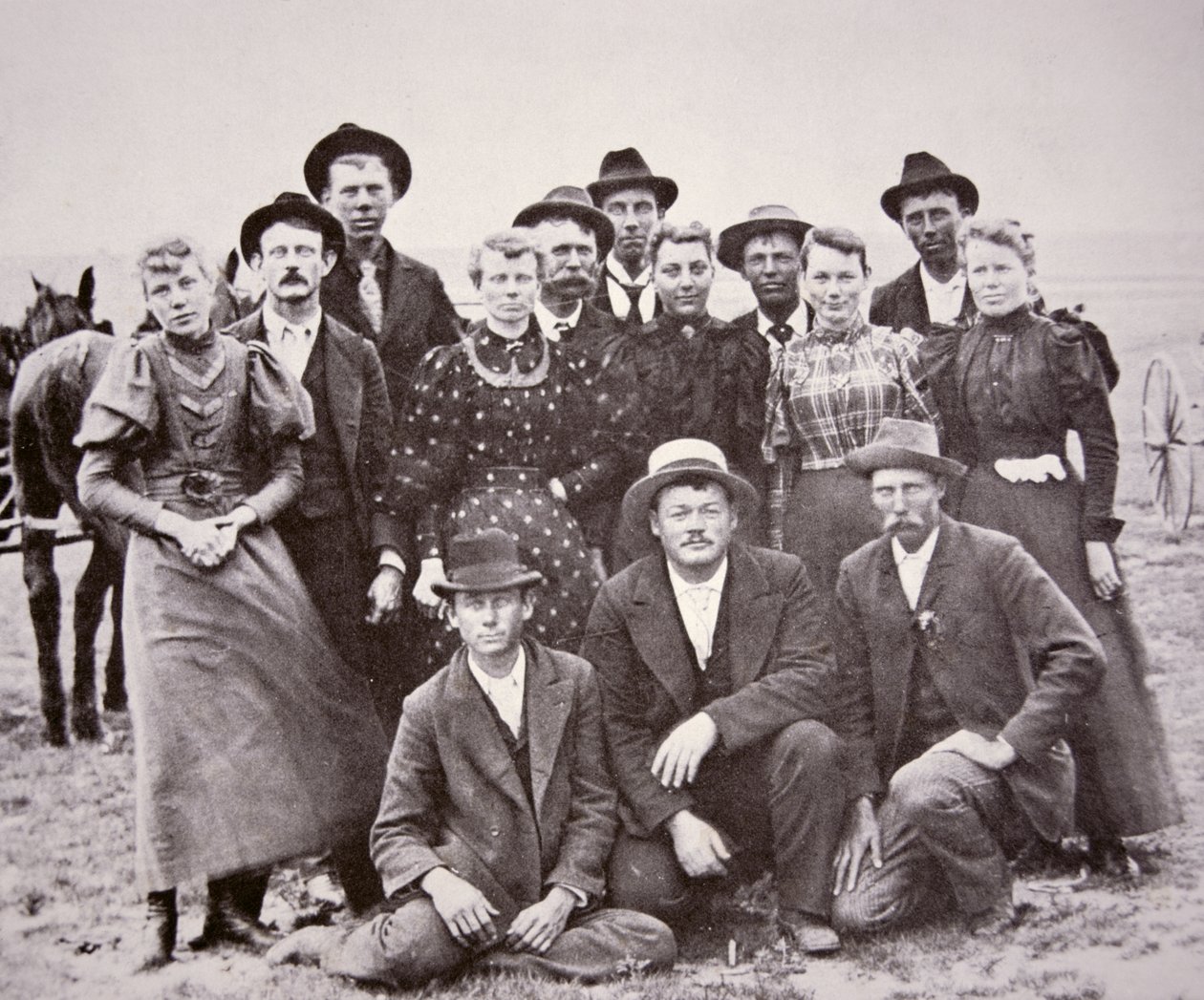 Pionniers américains, vers 1850 (photo n/b) - American Photographer