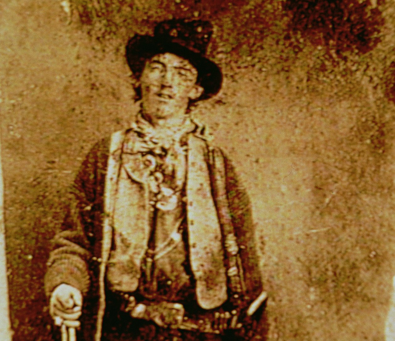 Billy The Kid (1859-81) c.1880 (copie du tintype original) - American Photographer