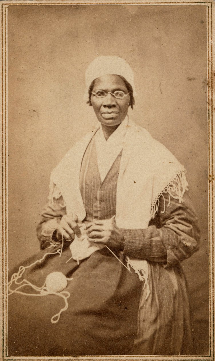 Carte de visite de Sojourner Truth, 1864 - American Photographer