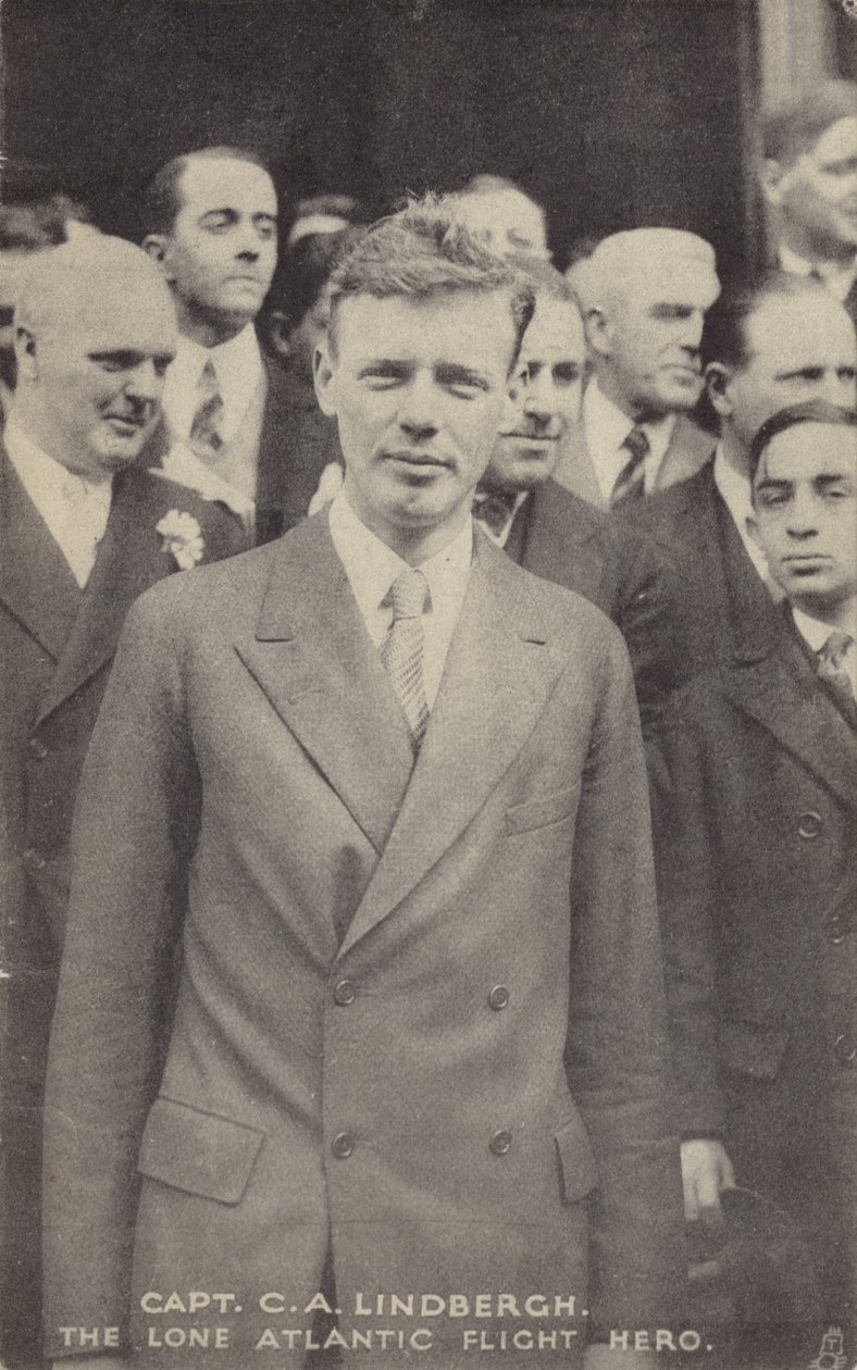 Charles Lindbergh, aviateur américain qui a effectué le premier vol transatlantique en solitaire - American Photographer