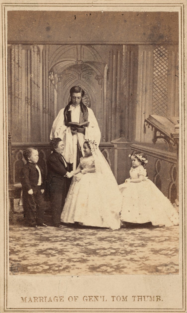 Mariage du général Tom Thumb, 1863 (photo) - American Photographer