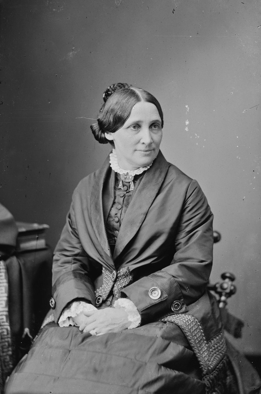 Mme Rutherford B. Hayes, 1870-80 - American Photographer