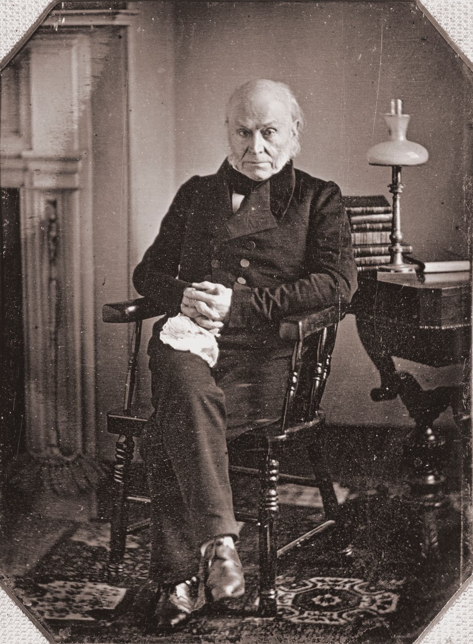 Portrait de John Quincy Adams, vers 1840 (daguerréotype) - American Photographer