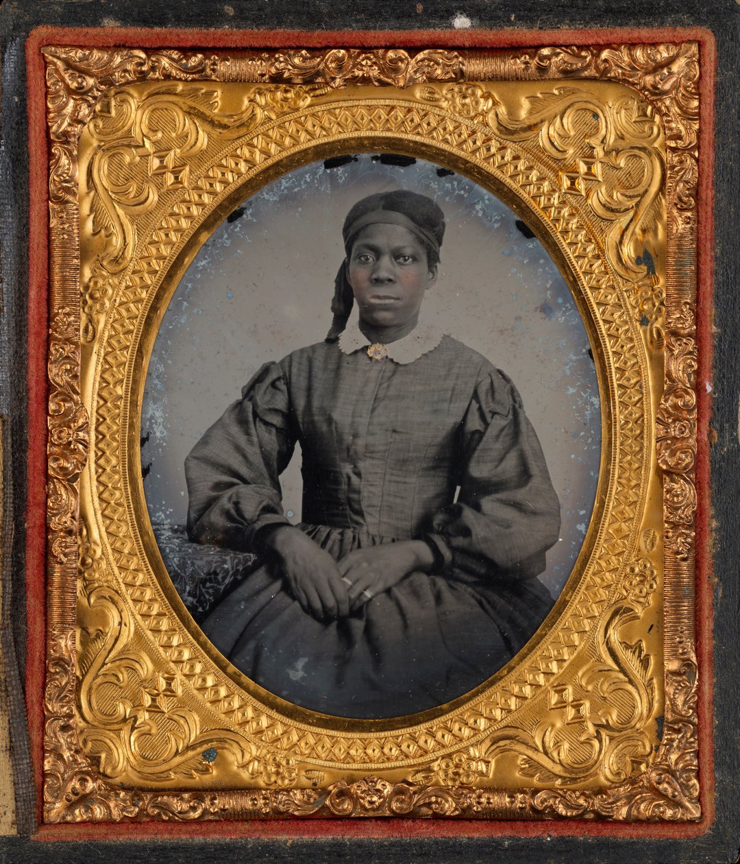 Portrait de femme, c. 1860 (photo) - American Photographer