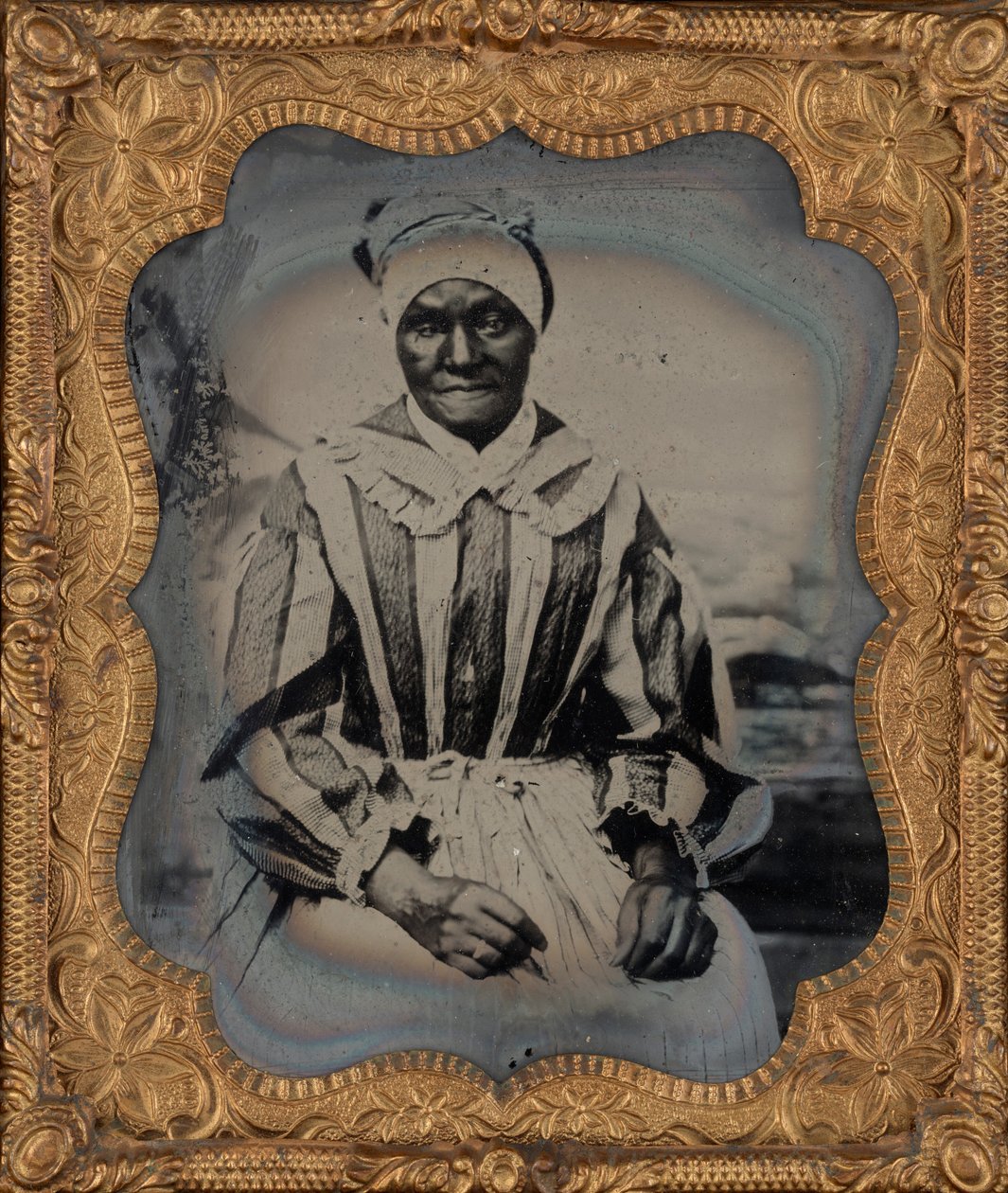 Portrait de femme, c. 1860 (photo) - American Photographer
