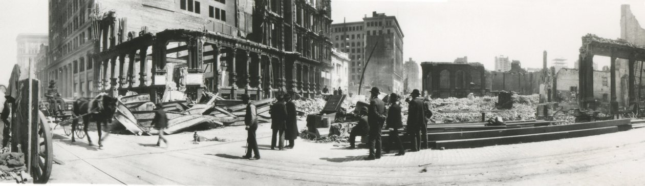 San Francisco après le tremblement de terre de 1906 - American Photographer