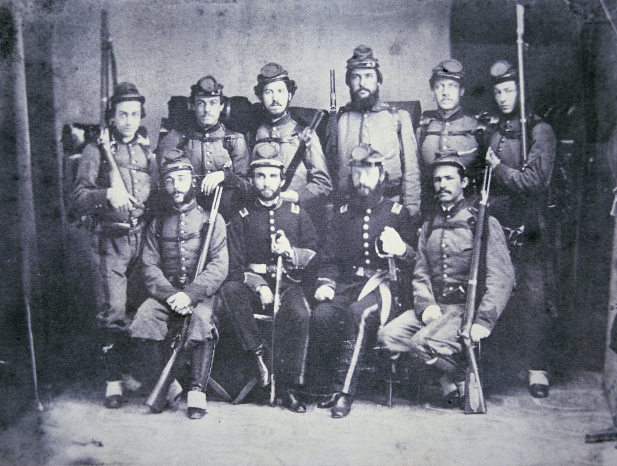 Les cadets zouaves de Charleston de l