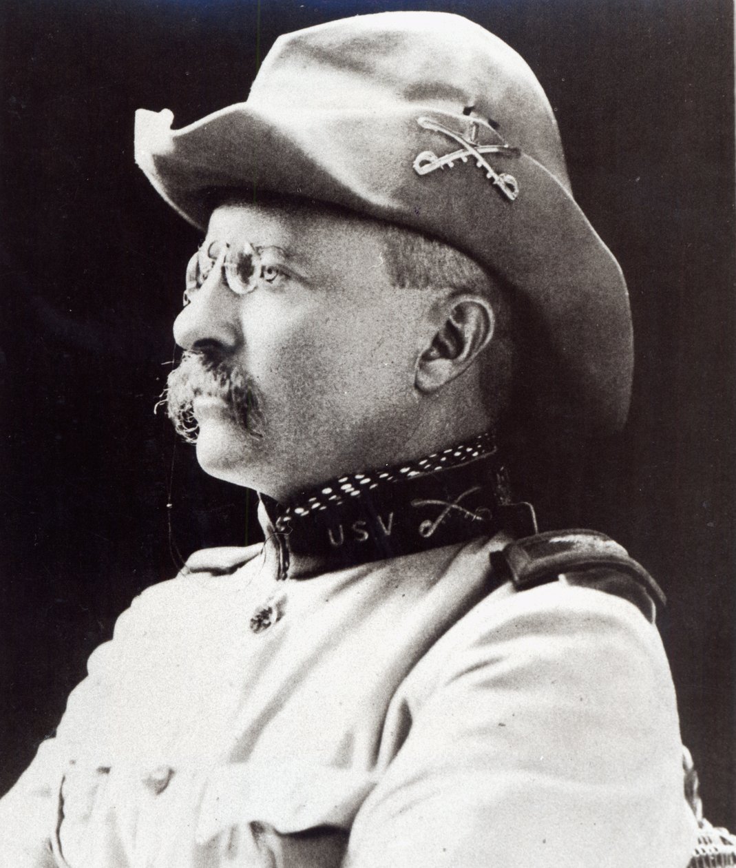 Theodore Roosevelt en tant que lieutenant-colonel du 1er US Volunteer Cavalry en 1898 - American Photographer