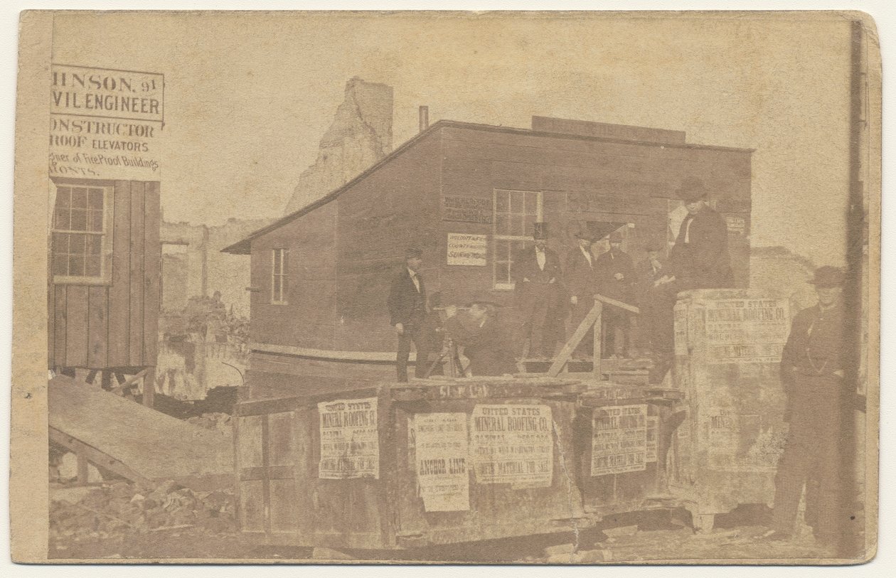 Bloc W. D. Kerfoot, 1871 - American Photographer