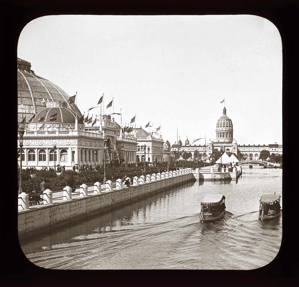 Exposition universelle de Chicago : Bâtiment horticole et bâtiment de l