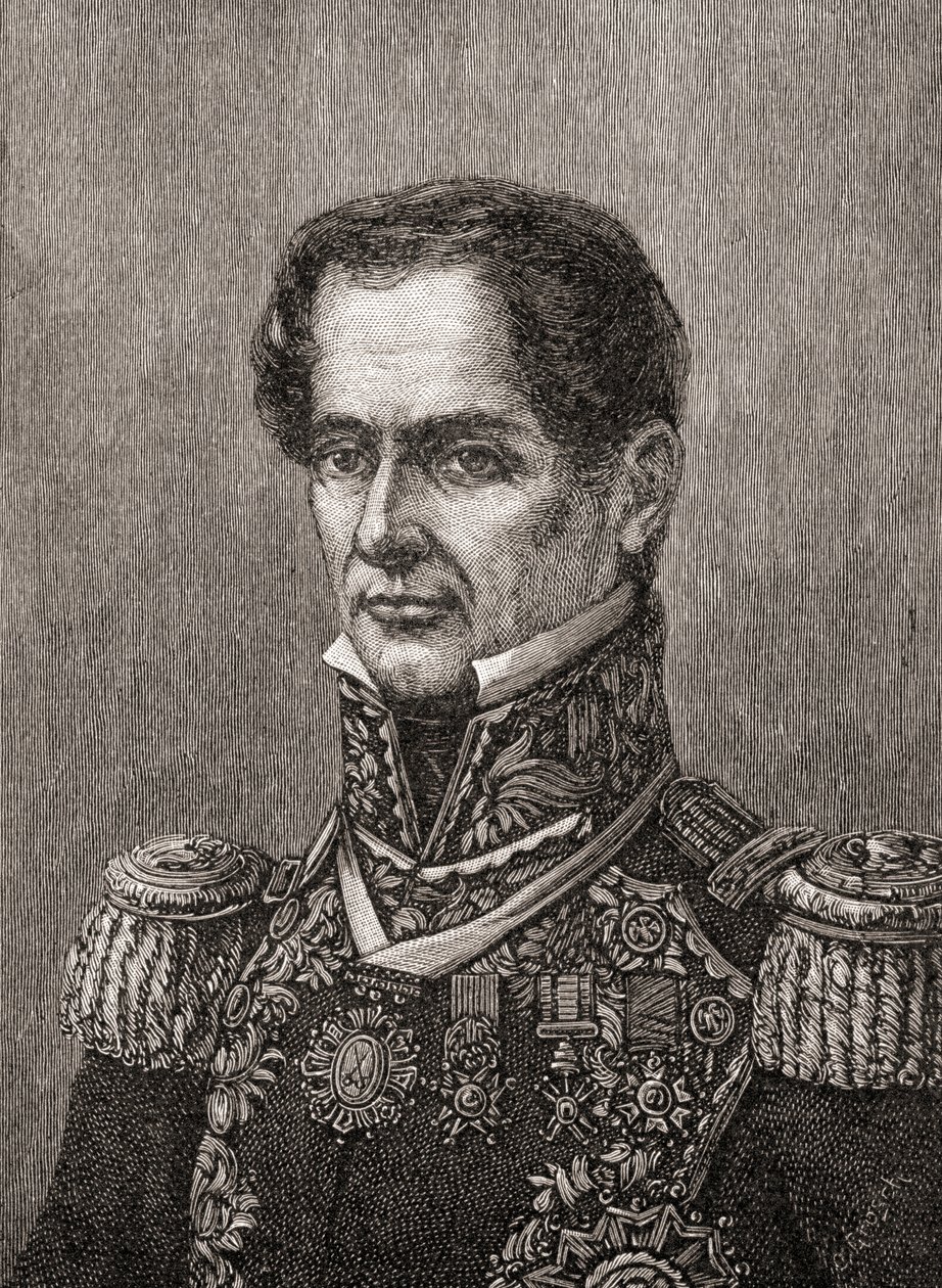 Antonio de Padua María Severino López de Santa Anna y Pérez de Lebró, de 