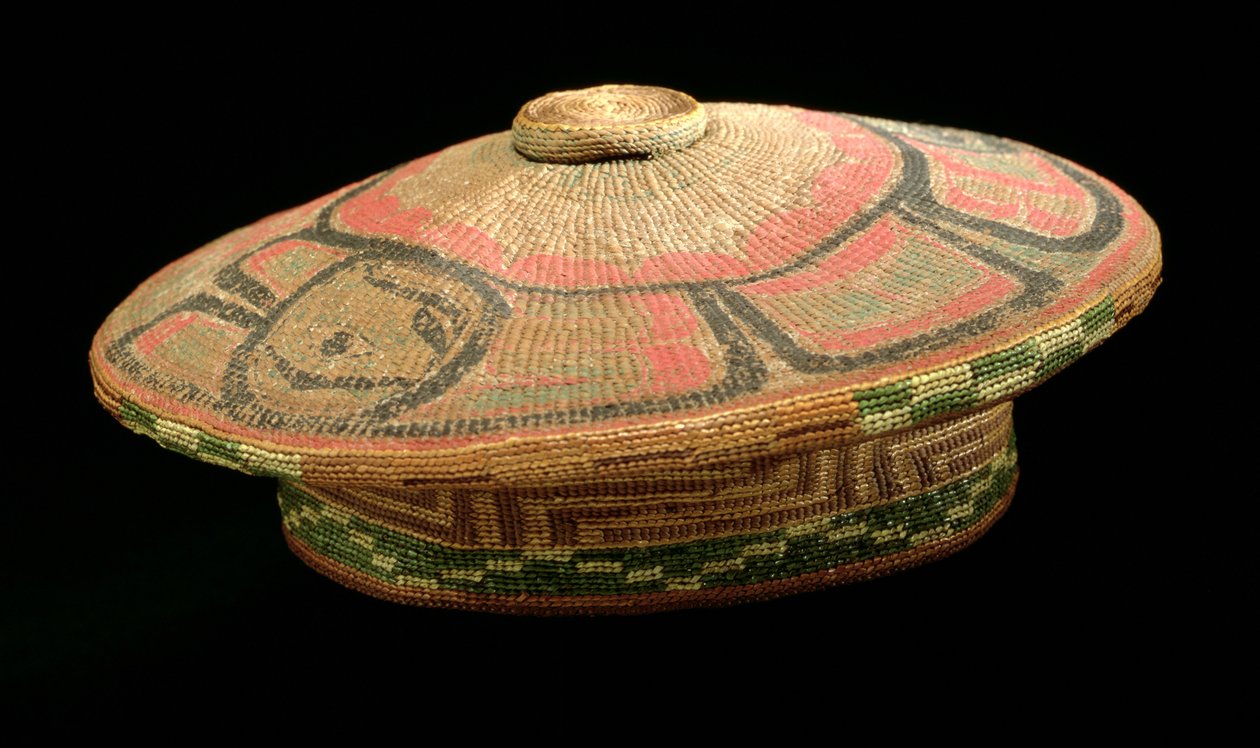 Bonnet de vannerie, avant 1849 (fibre végétale) - American School