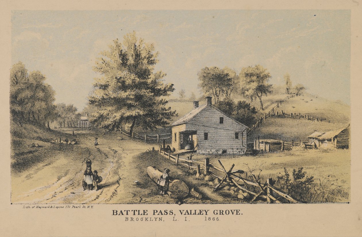 Battle Pass, Valley Grove, 1866 - American School