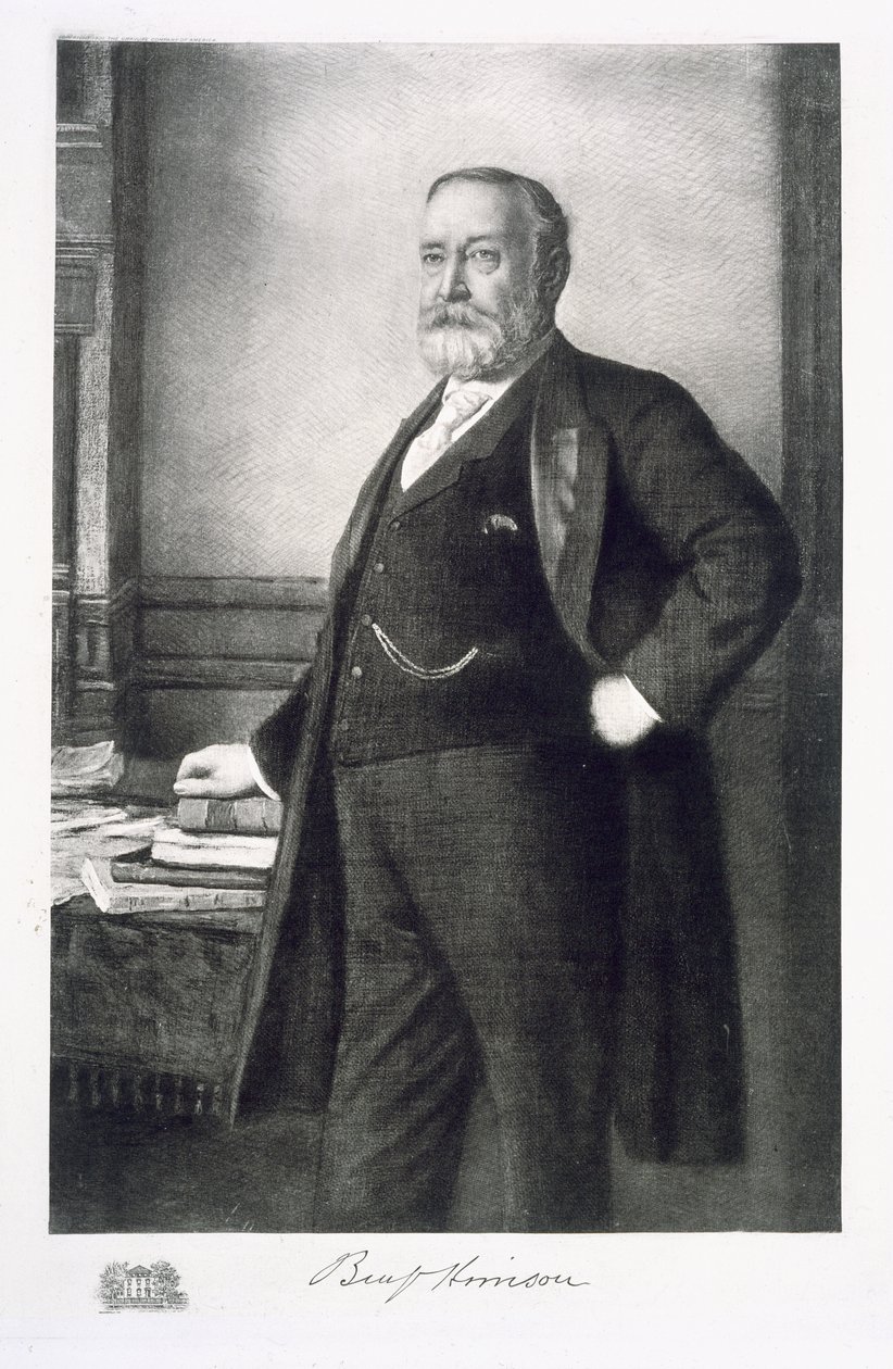 Benjamin Harrison (1833-1901), 23e Président des États-Unis d
