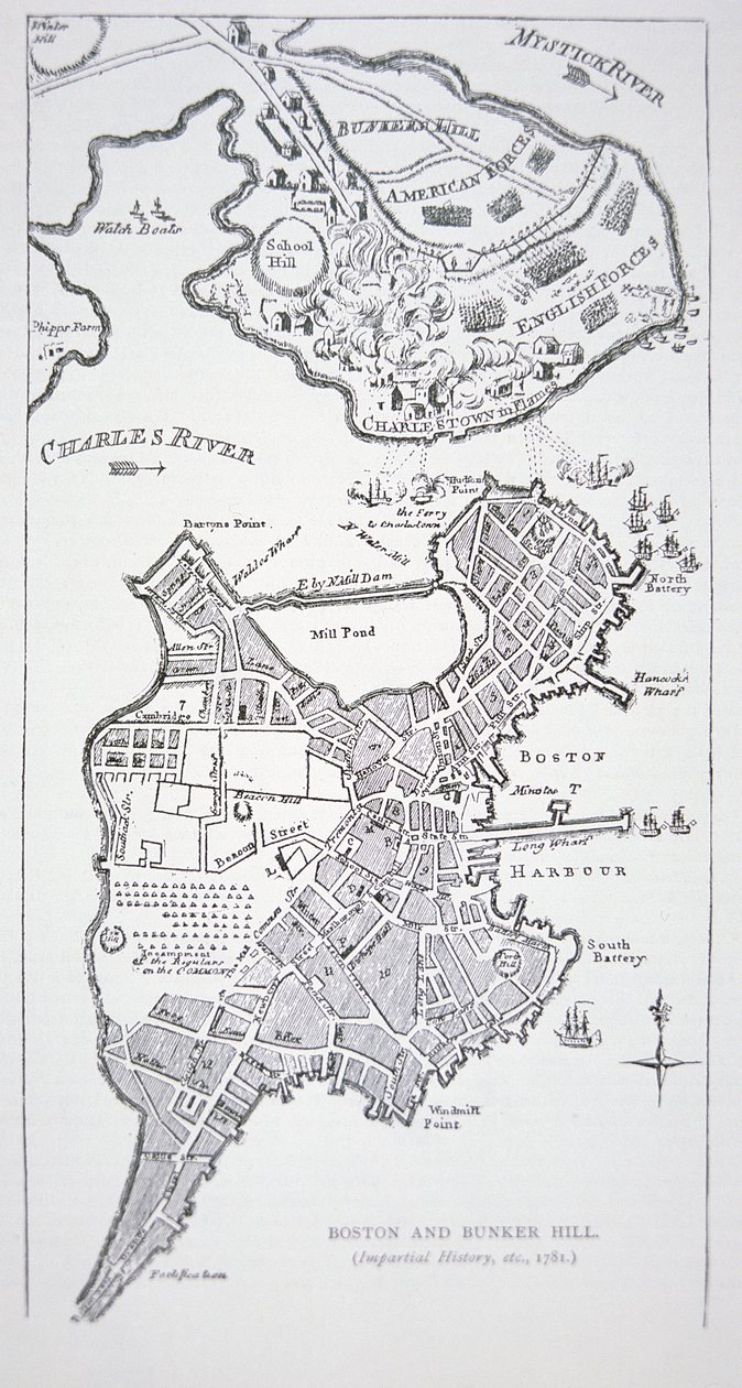 Boston et Bunker Hill - American School