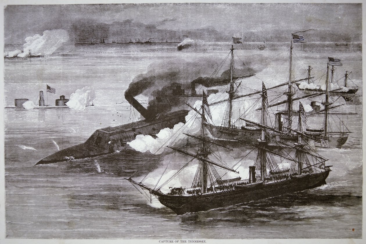 Capture du cuirassé confédéré 