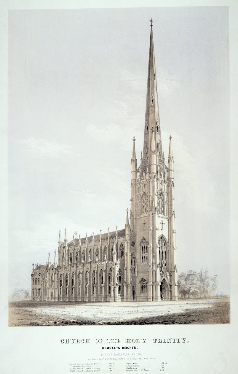 Église de la Sainte-Trinité, Brooklyn Heights - American School