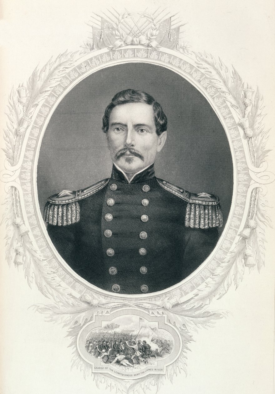 Général Pierre Gustave Toutant Beauregard, de 