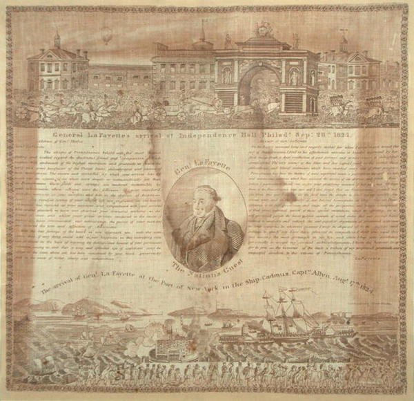 Mouchoir commémorant l