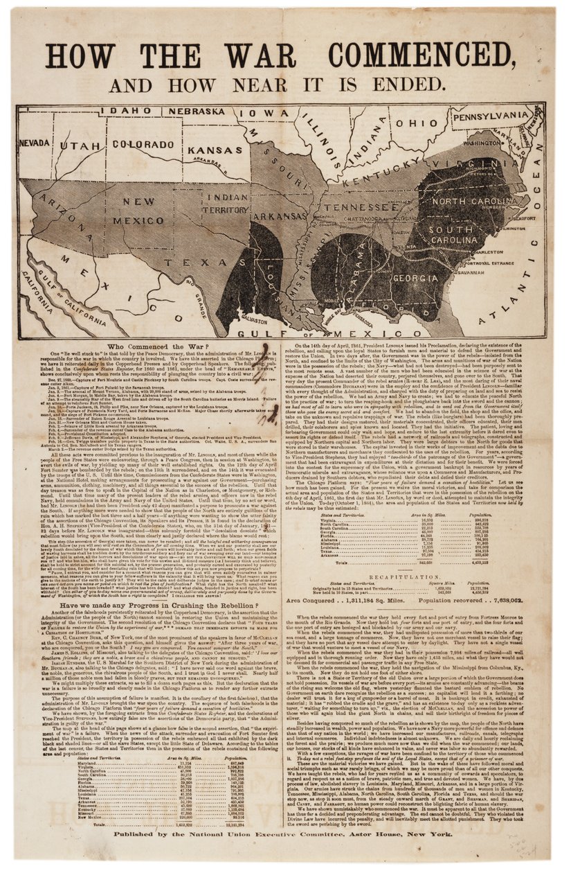 Comment la guerre a commencé et à quel point elle est proche de sa fin, 1864 - American School